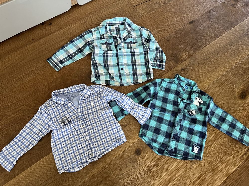 Camicie, T-shirt & Polo: 3 tolle Hemden Größe 86 – Usato da Wolfwil venduto da NewGirl