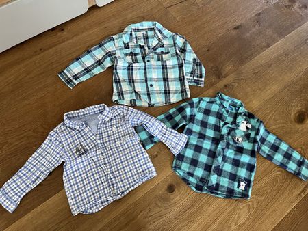 3 tolle Hemden Größe 86