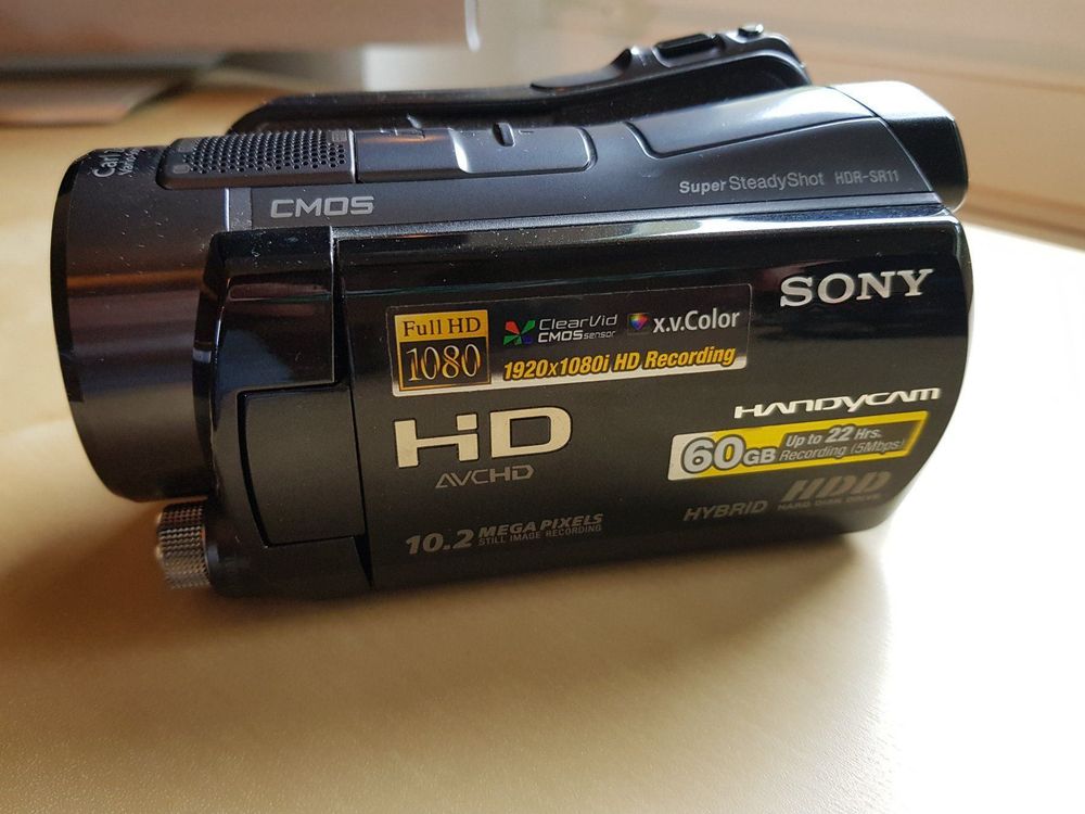 Sony HDR-SR11 Handycam 10.2 MP High Definition 1080P 60GB HD Camcorder Japanese 27242727762
