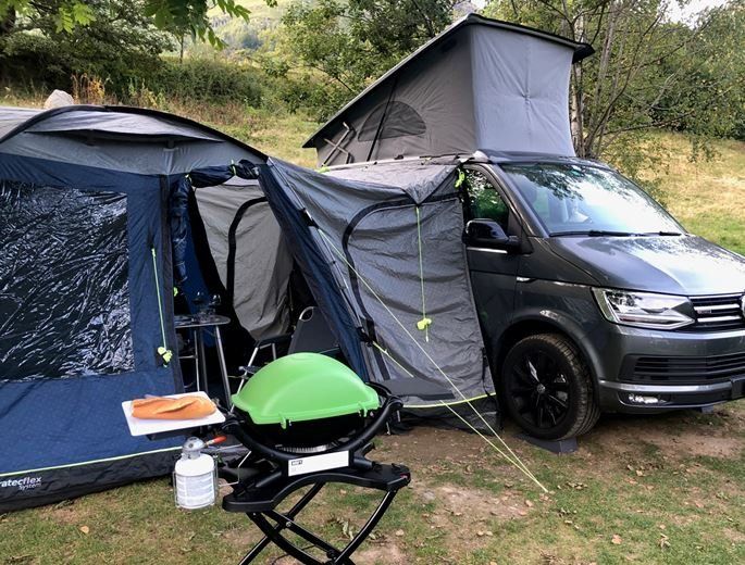 Outwell Verande & Tende da sole: VW-Bus-Vorzelt - Outwell Milestone Pro – Usato da Brütten venduto da Rozoo