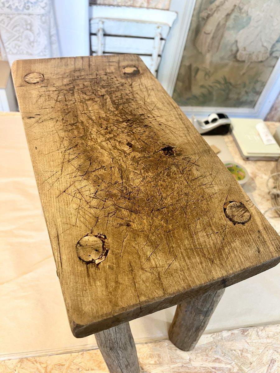 Sgabelli: Hocker alt Schemel Beistelltisch – Usato da Sirnach venduto da dasrosahaus 1