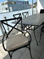 Garten-/Balkontisch mit Stühlen