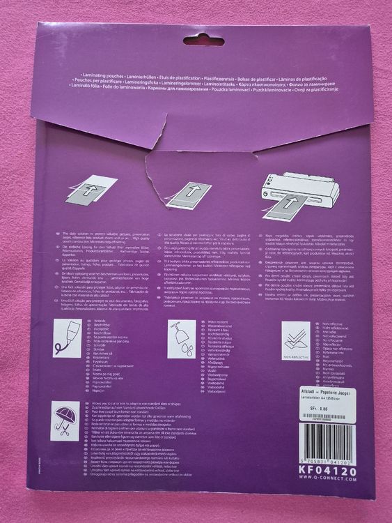 Plastifieuses: IBICO Laminiergerät A4 +  Folien Glossy – D'occasion à Reinach BL par boban83 5