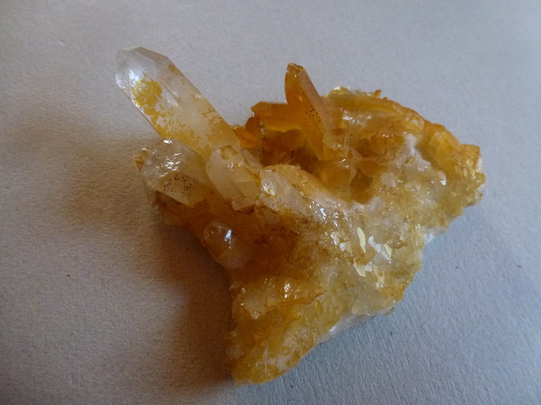 Mineralien & Heilsteine: Quarz vermutlich Citrin – Gebraucht aus Mühlrüti von Dadadachs 2
