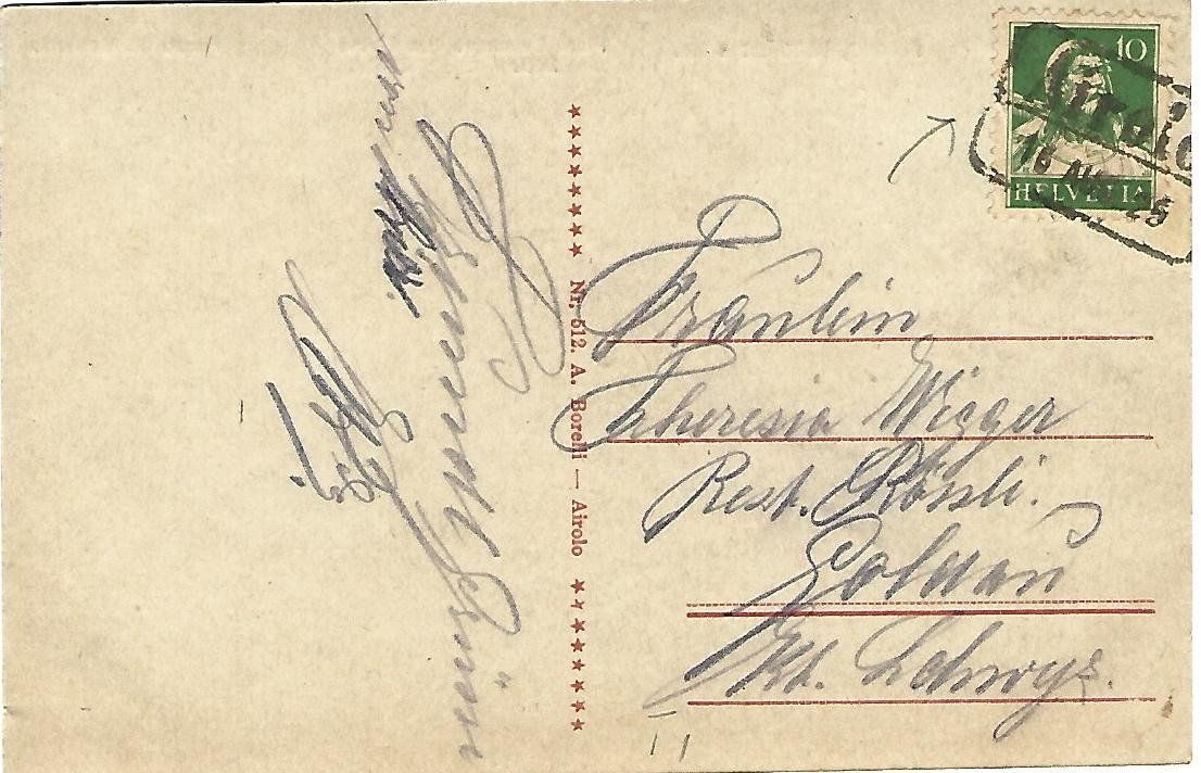 Cartoline postali: Airolo Dorfansicht – Usato da Wetzikon ZH venduto da Brulu100 1