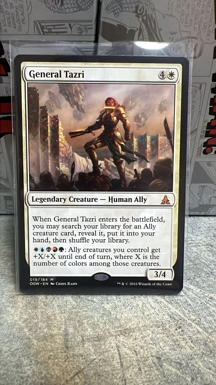 Magic The Gathering Carte collezionabili: General Tazri – Nuovo (secondo la descrizione) da Wilen b. Wollerau venduto da GarruksShop