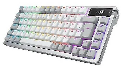 Tastaturen: ASUS ROG Azoth X Wireless & NX Snow V2 - Schweizer Layout – Gebraucht aus Mettau von BasarVerkauf 2