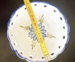 assiette peint à la main