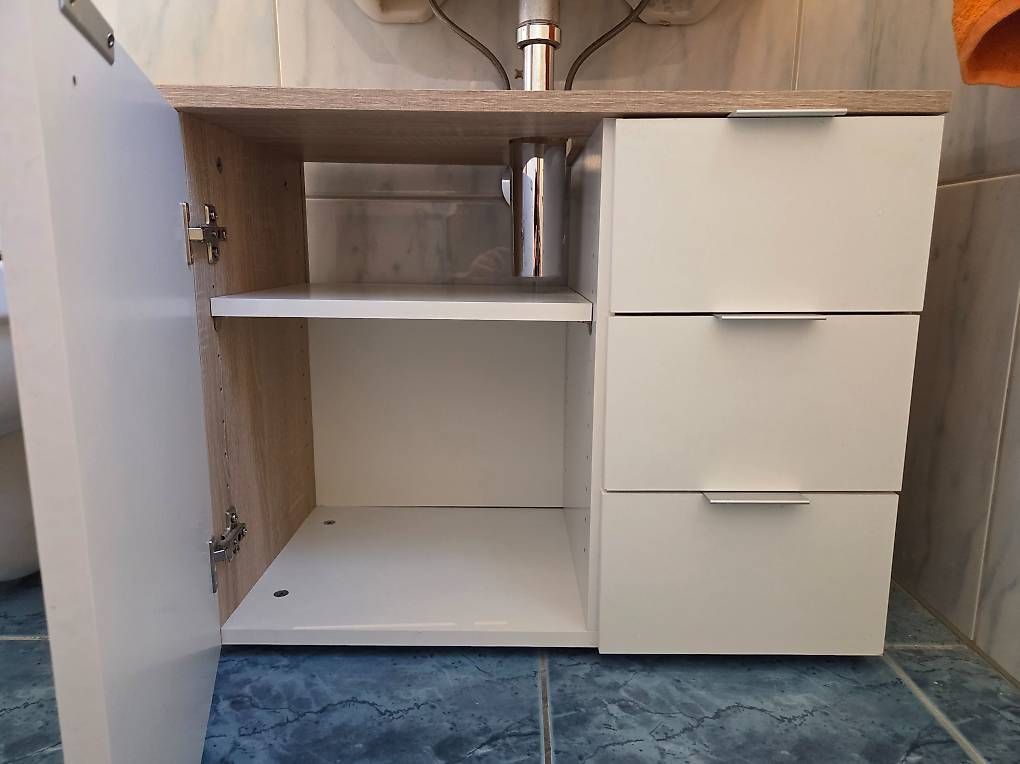 Mobili per bagno: Bad-Unterschrank weiss – Usato da Luzern venduto da nwa_6ptn 2