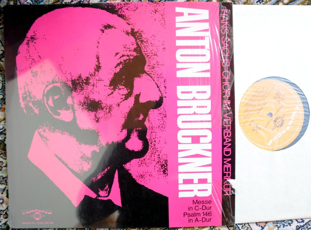 Bruckner Messe in CDur / Psalm 146 in ADur LP ♪ GEWASCHEN Kaufen
