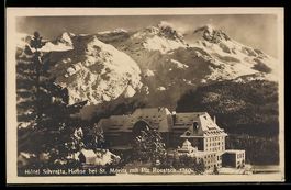St Moritz, Hotel Suvretta, Piz Rosatsch