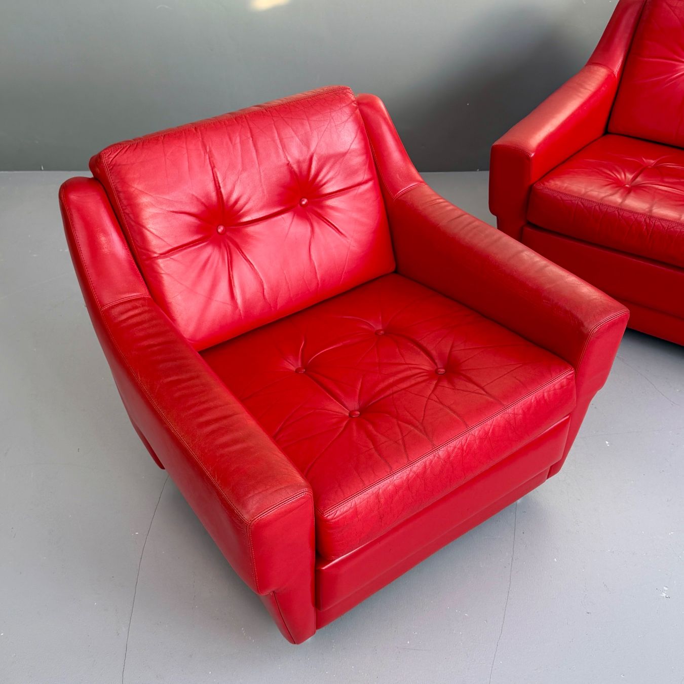Sessel: Rollende Vintage Leder Sessel – Gebraucht aus Uetikon am See von StudioVintage 4