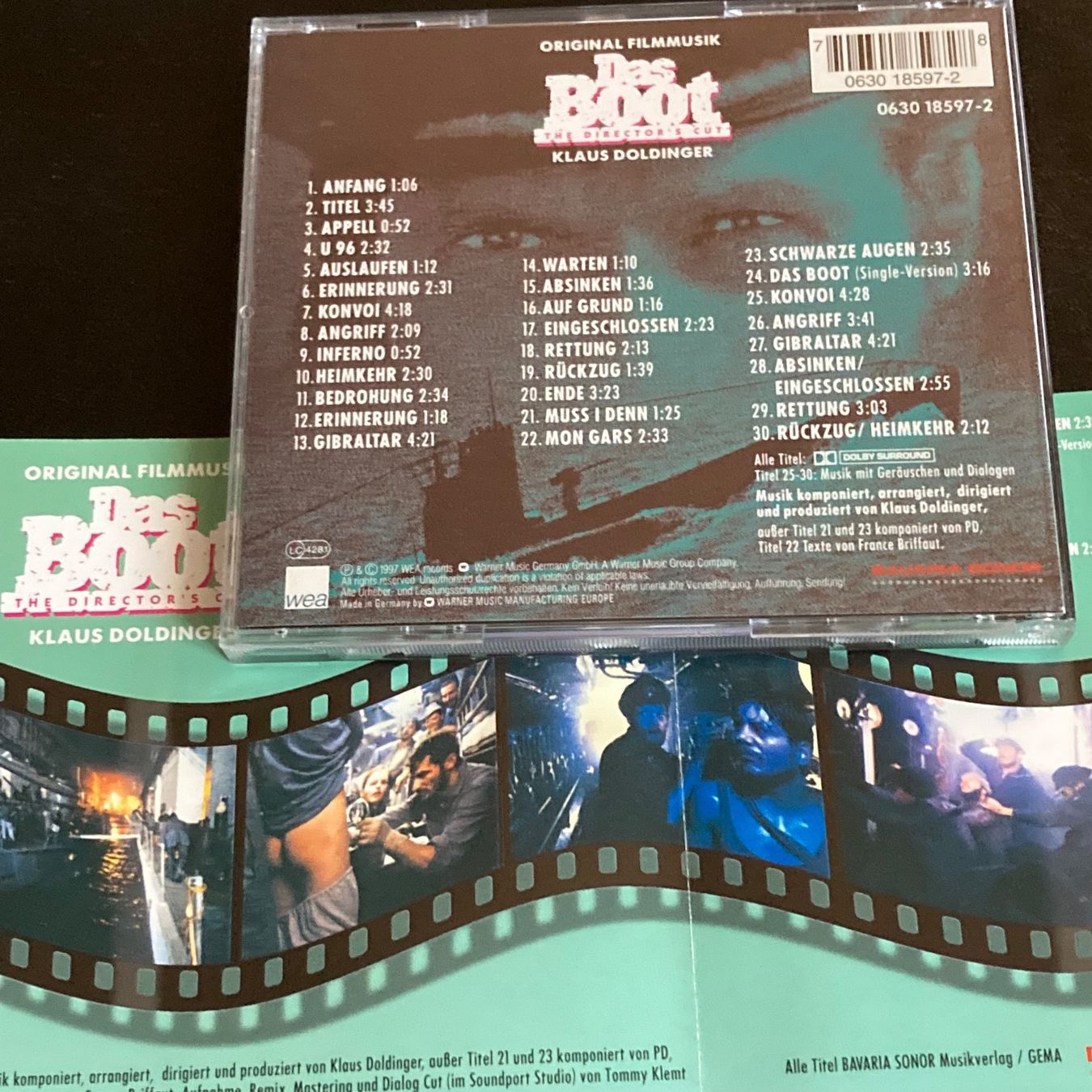 CD: Klaus Doldinger - Das Boot - The Director's Cut – Usato da Bern venduto da Ntsamina 1
