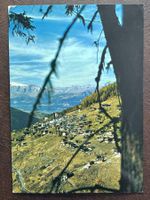 Saint-Luc - Au fond, les Alpes bernoises