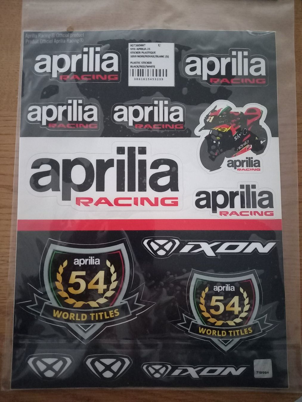 Aufkleber: Stickerset Original Aprilia – Neu und originalverpackt aus Worb von peugeot85