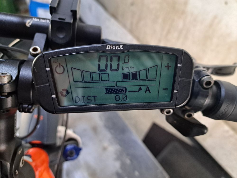 bionx-g2-display-anzeige-e-bike-pedelec-strom-velo-bike-gebraucht