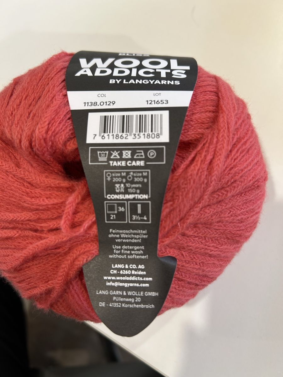 Lana: 8 pelotes Bliss Wooladdicts – Nuovo e nell'imballaggio originale da Bex venduto da valetted 2