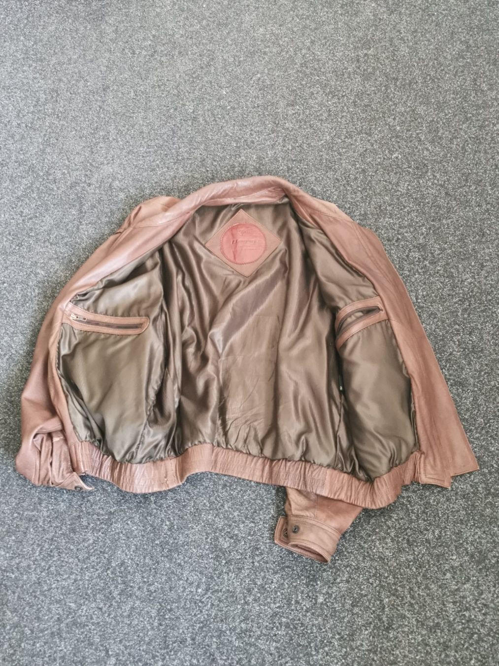 Misurare: Pilotenjacke Fliegerjacke Lederjacke – Usato da Neuenkirch venduto da bf-109 2