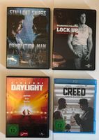 3 DVD + 1Blu-ray Von Sylvester Stallone Titel siehe Fotos
