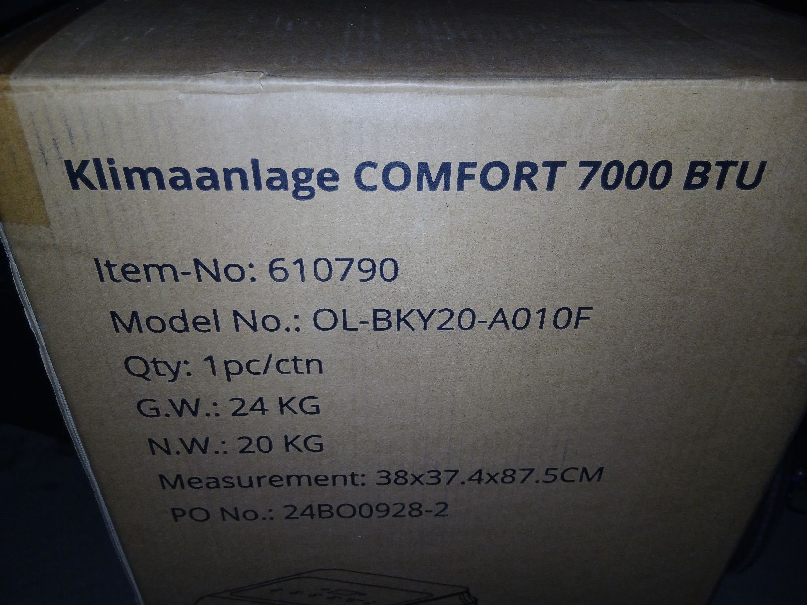 Klimageräte: klimaanlage btu 7000 – Neu (gemäss Beschreibung) aus Ennetmoos von joy2009