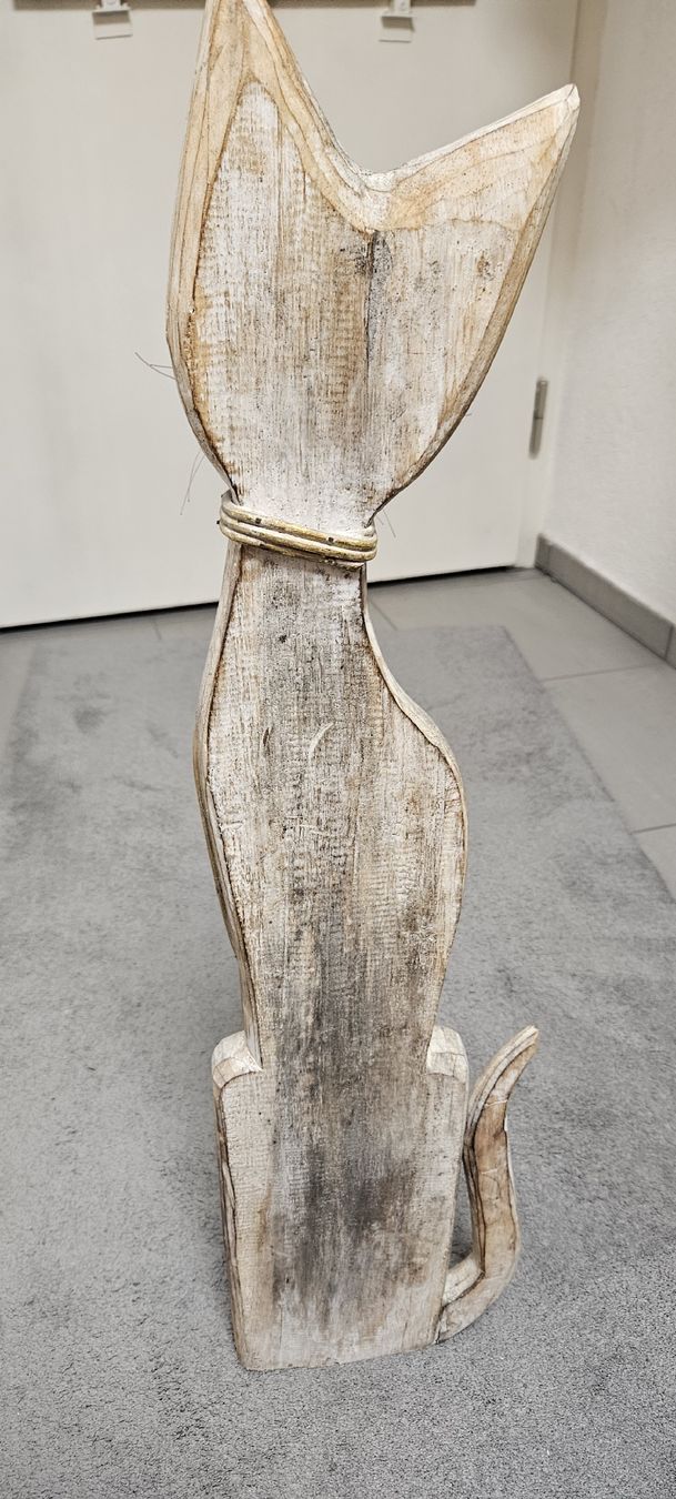 Toutes les décorations: Katze aus Holz 80cm – D'occasion à Kaiseraugst par Carkos 2