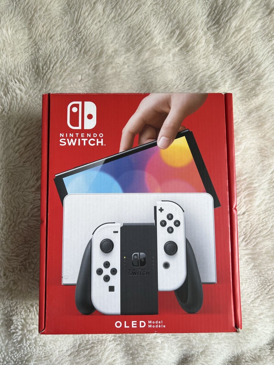Nintendo Console: Nintendo Switch OLED, blanche - comme neuve – Nuovo (secondo la descrizione) da Corcelles NE venduto da nad_7ytv 1