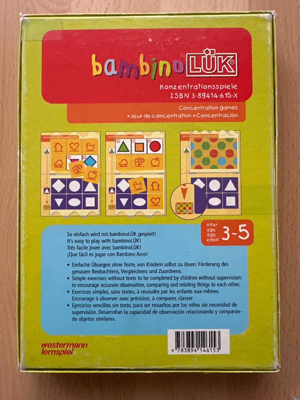 Giochi: Bambino LÜK Konzentrationsspiele – Usato da Schwarzenburg venduto da mezulienka 3