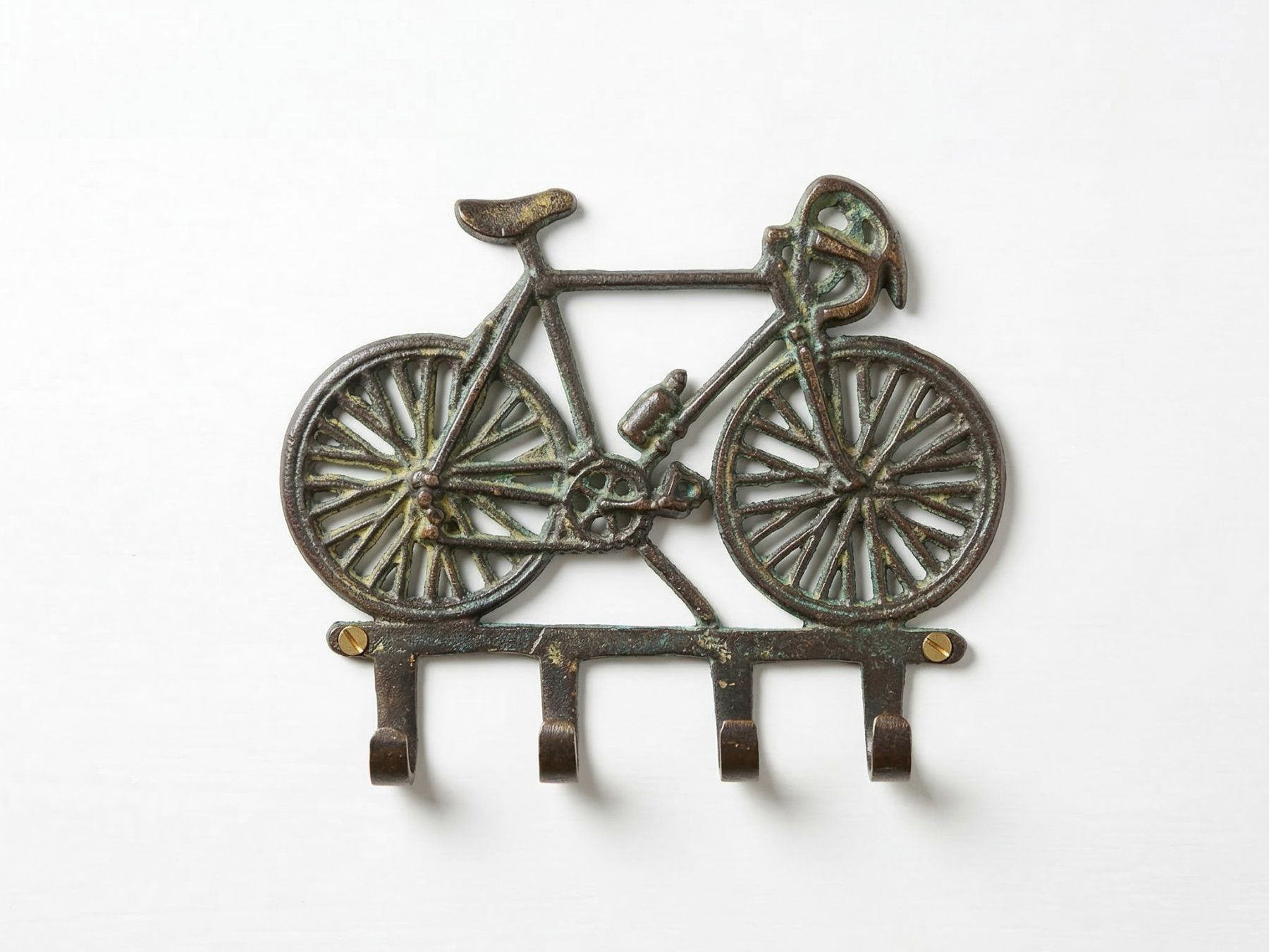 Portachiavi: Porte-clés vélo en bronze vert de gris – Nuovo (secondo la descrizione) da Lausanne venduto da Toko_Lausanne