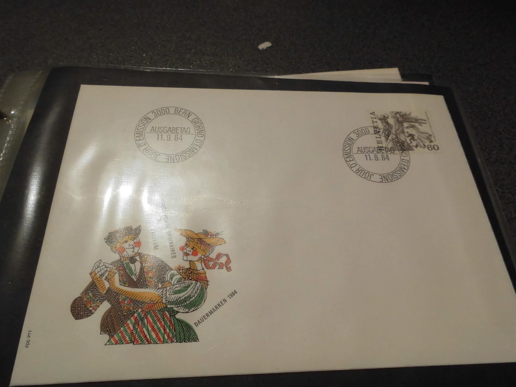 Tutti i francobolli: Briefmarke Erstausgabe 11.09.84 -.60 – Usato da Zürich venduto da abraxas1291