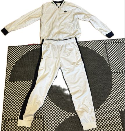Lacoste Sport All-White Tracksuit