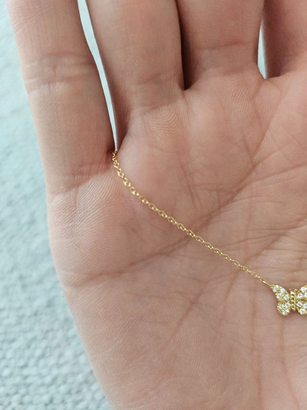Catenine: Diamant Schmetterling Kette – Nuovo e nell'imballaggio originale da Bassersdorf venduto da Sofia2112 1