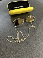 Sonnenbrille Marc Jacobs mit Kette Gold neuwertig