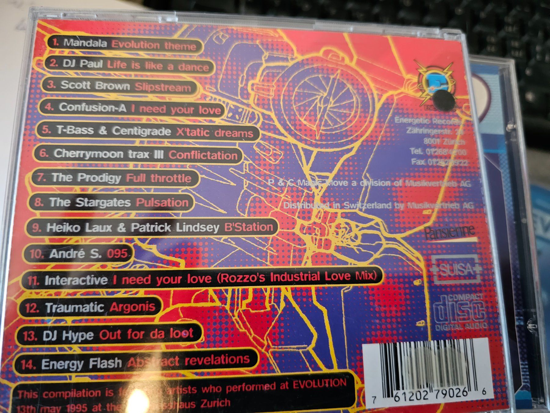 CDs: Evolution 01-DJ/streetparade/trance/oxa – Gebraucht aus Bremgarten AG von musiccollector 1