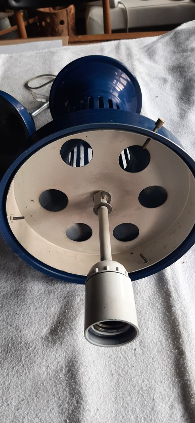 Lampade: Antike Hängelampe, Original 50er – Usato da Lohn-Ammannsegg venduto da schwerti53 1
