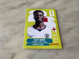 Panini FIFA Fussball WM 2026 Sticker Bukayo Saka ENG 17