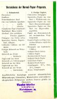 Anleitung mikroskopisch-chemische Untersuchung des Papieres
