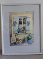 Gemaelde aus Frankreich signiert 41x51cm eingerahmt