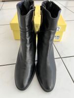 VARESE Winter Stiefeletten Stiefel Boots Schwarz 39 Leder