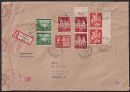 R-Brief 1944 von Berlin nach Zürich