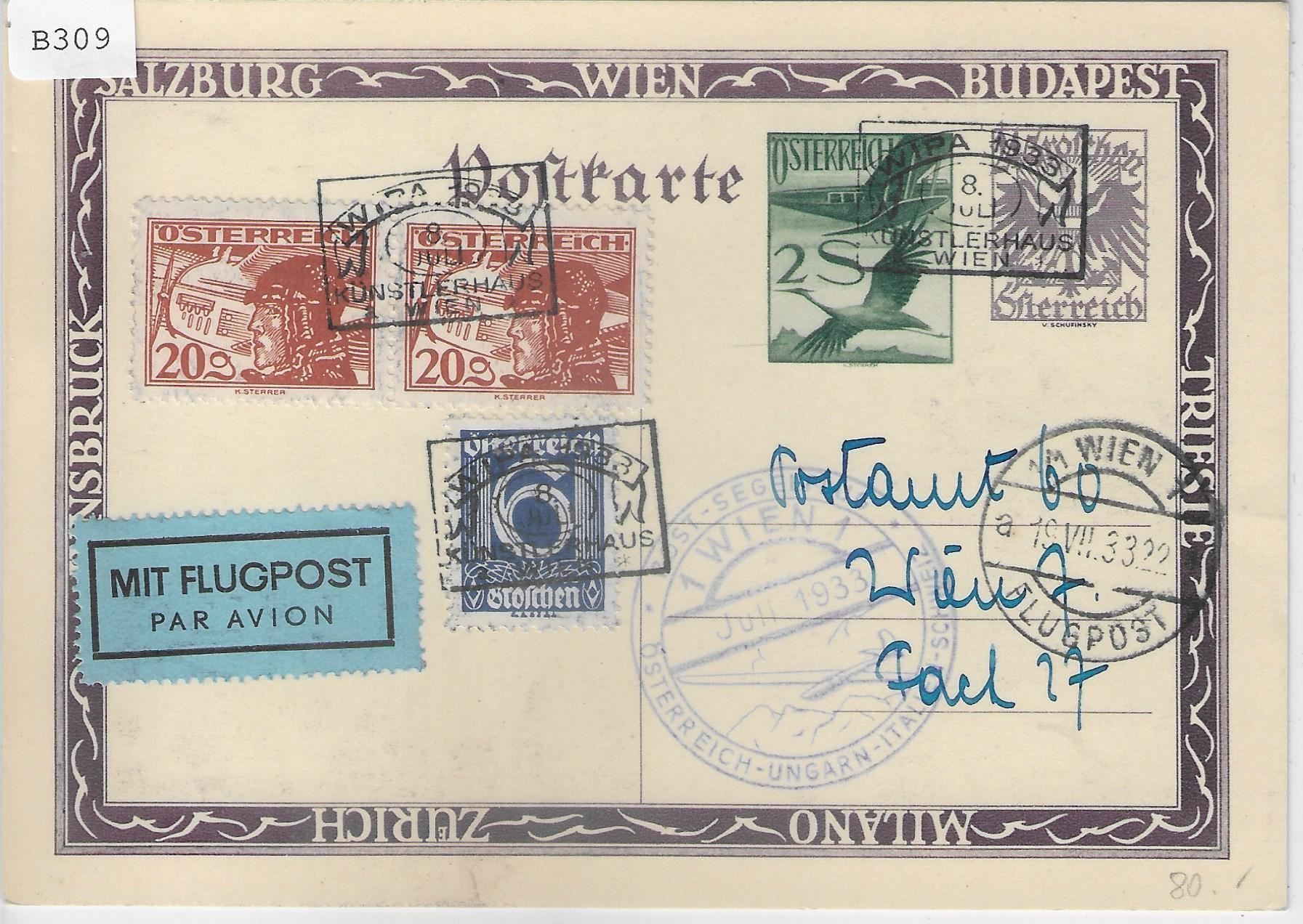 Bücher: Robert Kronfeld Vierländerflug WIPA 1933 – Antik aus Ettingen von Kartenplanet