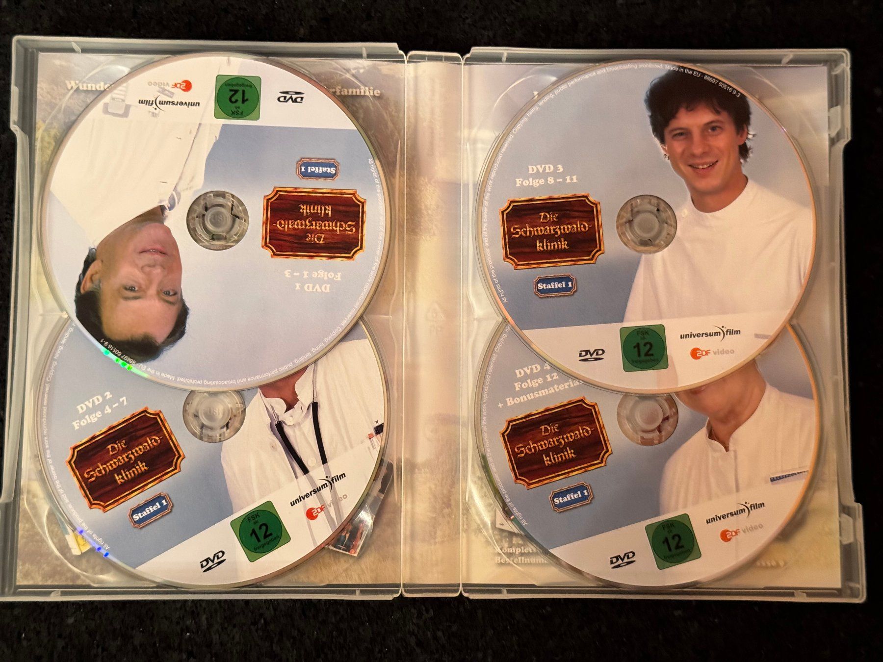 Tutti i DVDs: Die Schwarzwaldklinik Staffel 1/4 DVD's DE – Usato da Fribourg venduto da tschjoly 4