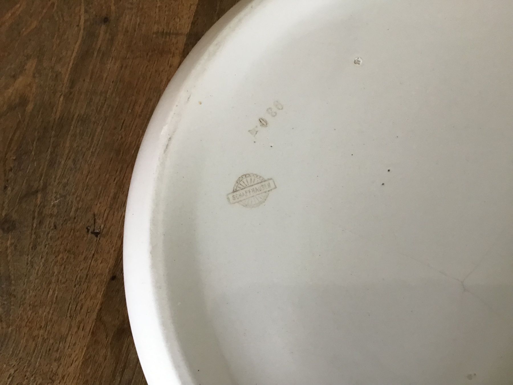 Ciotole: Waschschüssel, Schaffhauser Steinzeug mit Décor. – Usato da Oberdorf NW venduto da Walenstock01 4