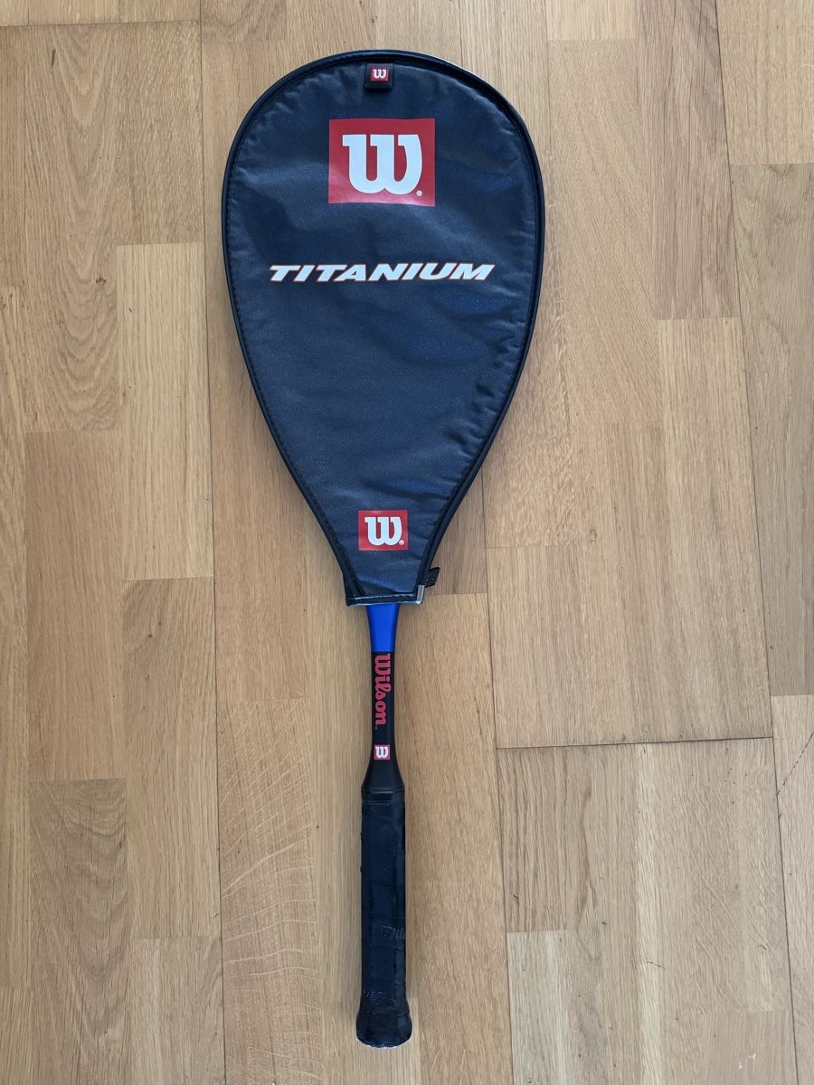 Wilson Racchette: Wilson Titanium Squashschläger – Usato da Stettlen venduto da DieTaube2.0 1