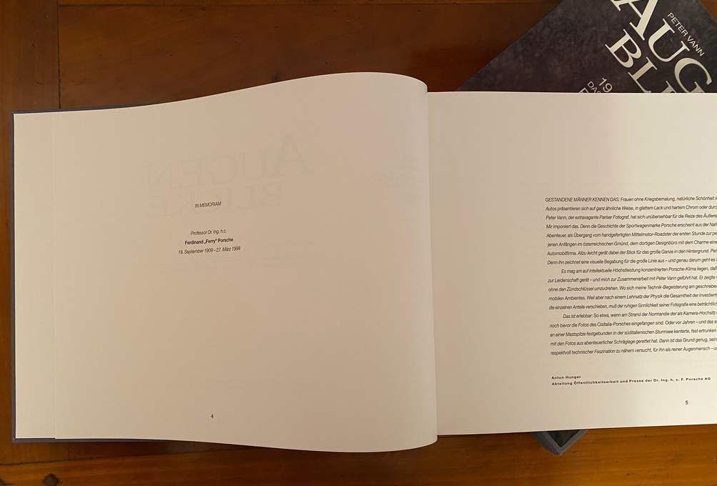 Libri: Porsche Augenblicke – Nuovo (secondo la descrizione) da Morges venduto da VintageMemories 7