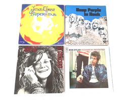 4-Rock-Schallplatten
