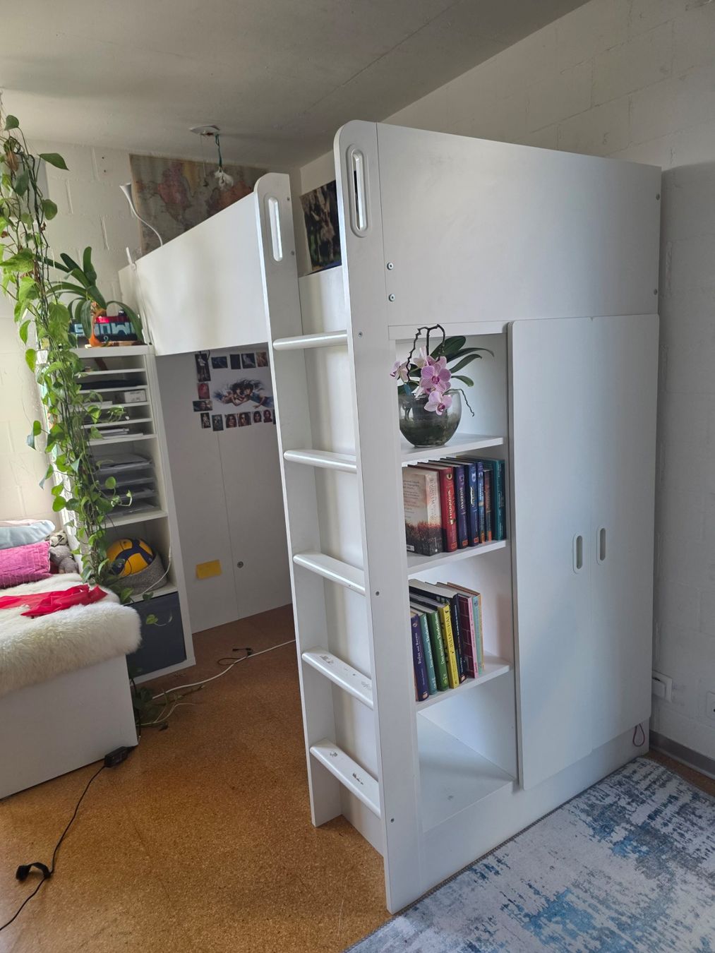 Ikea Letti: Hochbett Ikea Smastad – Usato da Rubigen venduto da ann_29qy