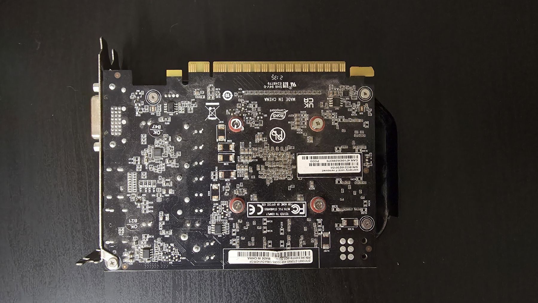 Grafikkarten: PALIT GeForce GTX 1050 Ti – Gebraucht aus Beinwil am See von huhtasaa100 1