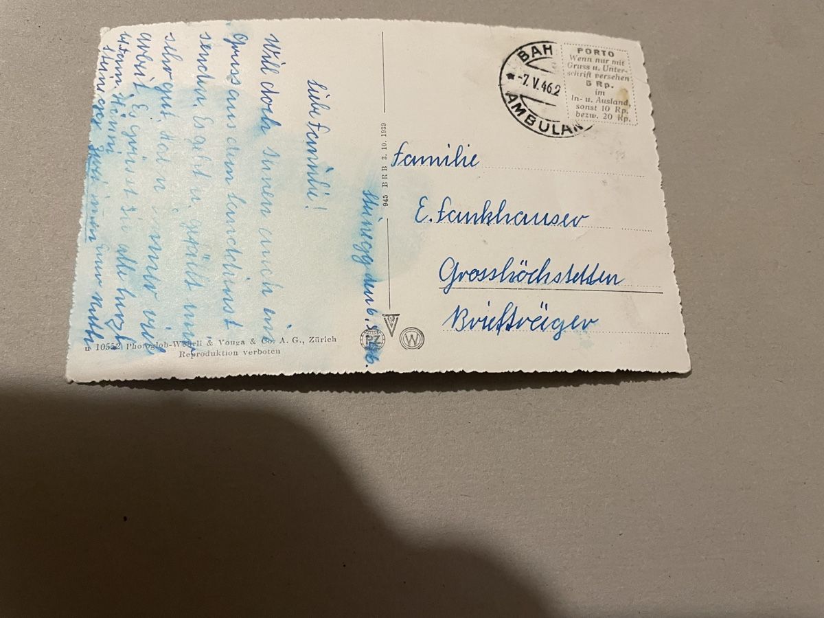 Cartoline postali: Ansichtskarte Grubenwald  – Usato da Zollikofen venduto da zollo2 1