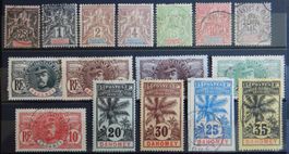 Dahomey Franz. Kolonie ex. Kat. 3-26 */gest. 1899/1906