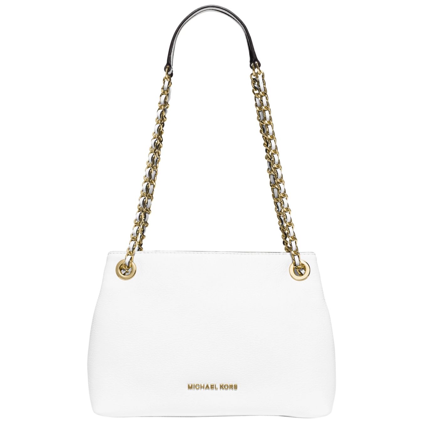 Michael Kors Borse da donna: MICHAEL Michael Kors Jet Set Chain Messenger Bag White Gold – Nuovo (secondo la descrizione) da Zuerich venduto da Moochie